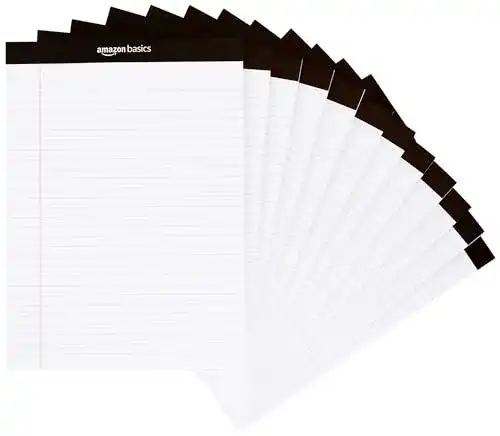 Die beste Notizblock Amazon Basics, liniert, 21 x 29 cm, 12 Stück 2026 Test Bestseller Notizblock Amazon Basics, liniert, 21 x 29 cm, 12 Stück