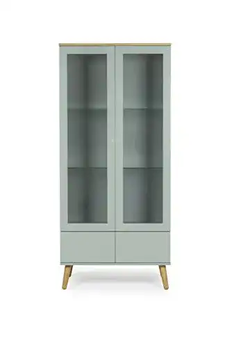 Vitrine TENZO 1670-676 Dot Designer Holz, 43 x 79 x 178,5 cm