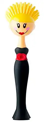 Spülbürste VIGAR Dolls Kylie robust mit Ständer, ABS, Nylon