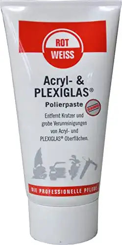 Glaspolitur ROTWEISS 5350 Acryl & PLEXIGLAS Polierpaste 150 ml