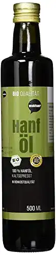 Hanföl Wohltuer kaltgepresst 500ml aus biologischem Anbau