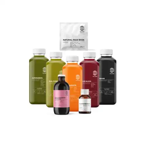 Saftkur 5 Tage DALUMA Klassik | 21 Säfte, Kombucha & Shot