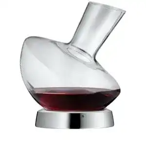 Dekanter WMF Jette Wein mit Edelstahl-Sockel 0,75l, Glas