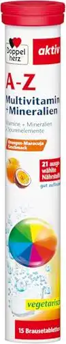 Vitamin-Brausetabletten Doppelherz A-Z Orange-Maracuja