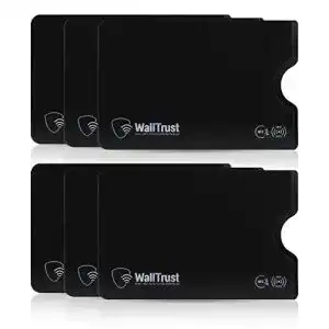 Kreditkartenhülle WallTrust RFID- / NFC-Schutz vor Datenklau