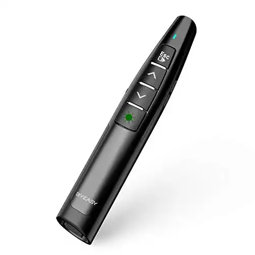 Laserpointer BYEASY Präsentation Fernbedienung, Wireless