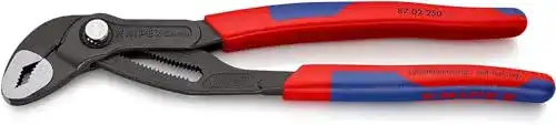 Die beste Rohrzangen Knipex 87 02 250 SB Cobra® Hightech-Wasserpumpen- 2026 Test Bestseller Rohrzangen Knipex 87 02 250 SB Cobra® Hightech-Wasserpumpen-