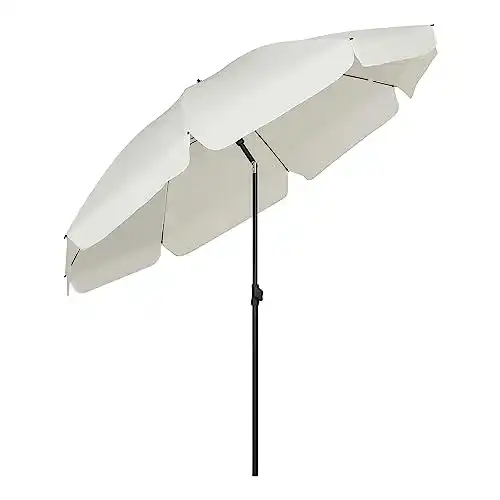 Sonnenschirm (weiß) Sekey ® Sonnenschirm 200 cm, UV25+