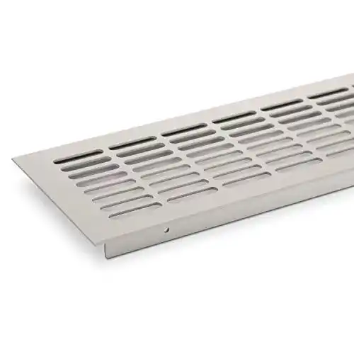 Heizungsgitter SOTECH Lüftungsgitter Lochblech 500 x 102 mm