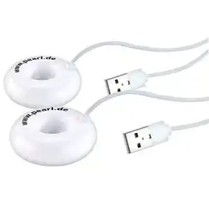 Ultraschall-Nebler PEARL Ultraschallvernebler: 2er-Set USB-Mini