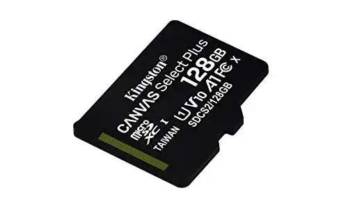 Speicherkarte-128-GB Kingston Canvas Select Plus microSD