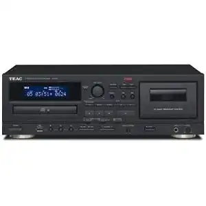 Kassettendeck Teac AD-850(B) CD und Kassetten Player