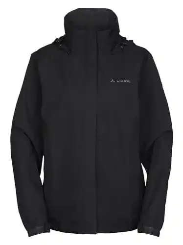 Regenjacke VAUDE Damen Jacke Escape Light Jacket, schwarz, 38