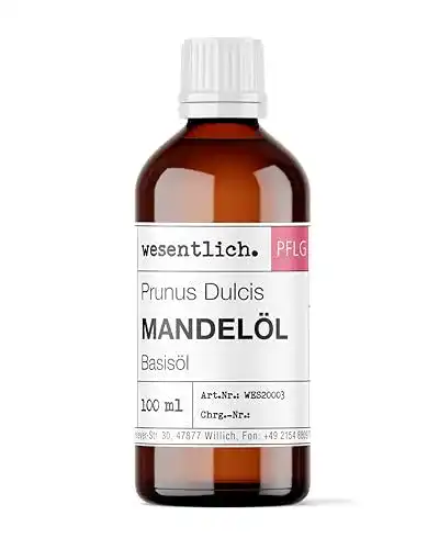 Mandelöl wesentlich. 100ml – 100% reines Basisöl – natürlich