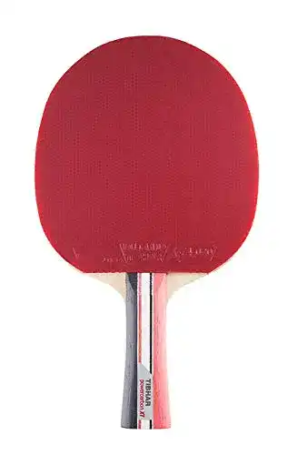 Tischtennisschläger Profi Tibhar Powercarbon XT rot