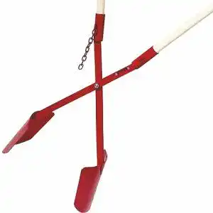 Lochspaten BauSupermarkt24 Erdlochschaufel 15-32 cm Gr.2