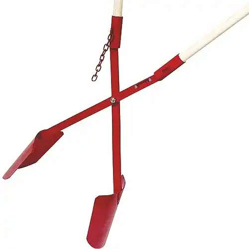 Lochspaten BauSupermarkt24 Erdlochschaufel 15-32 cm Gr.2