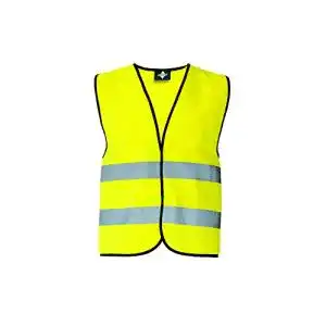Warnweste Korntex KXVWGL schwarzer Saum, gelb, L