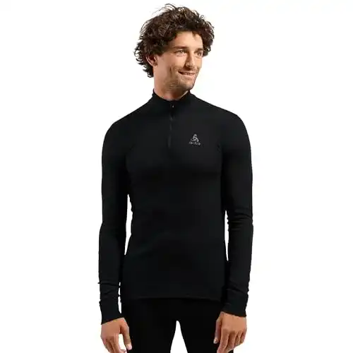 Skipullover Herren Odlo Herren Funktionsunterwäsche Langarm