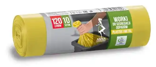 Gelber Sack ANNA ZARADNA ST-AZ-017058, 120l, 10 Stück