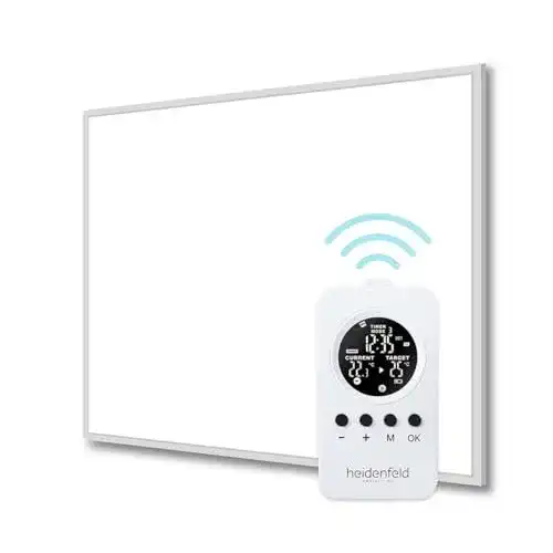 Die beste Heidenfeld-Infrarotheizung heidenfeld, inkl. Thermostat 2026 Test Bestseller Heidenfeld-Infrarotheizung heidenfeld, inkl. Thermostat