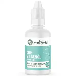 Ohrreiniger Hund AniForte Ohrmilbenöl für Haustiere 20ml