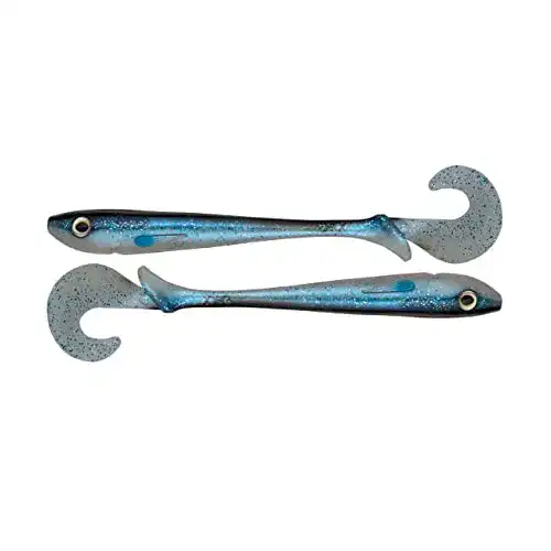 Gummifisch Zeck Fishing Zeck Butcher – Hechtköder, Länge / Gewicht / Packungsinhalt:19cm / 45g / 2 Stück