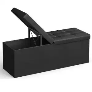 Sitztruhe SONGMICS Sitzbank, faltbar, 120 Liter, aufklappbar