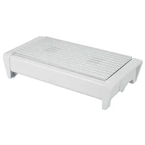 Tellerwärmer Brabantia 477164 Speisewärmer 2 Kerzen, weiß