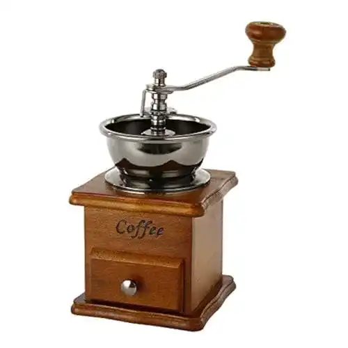 Kaffeemühle Holz Zulux Kaffeemühle Handkurbel