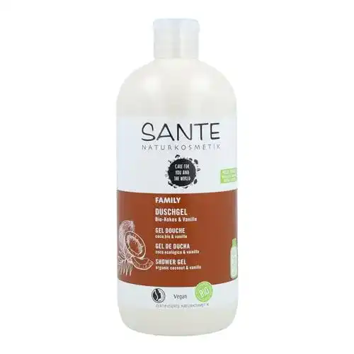 Duschgel ohne Mikroplastik Sante Naturkosmetik Bio-Kokos