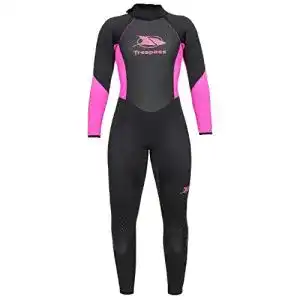 Taucheranzug Damen Trespass Aquaria, Black, XXS, Lang