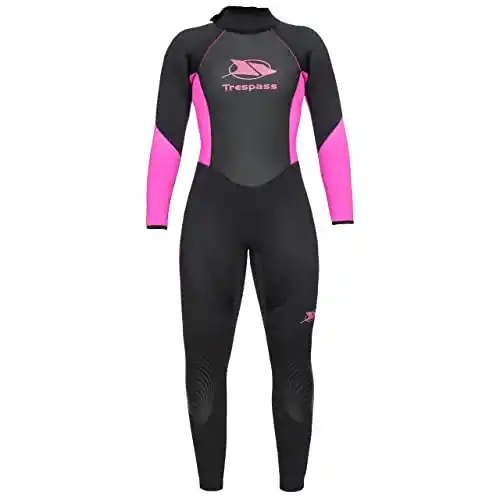 Taucheranzug Damen Trespass Aquaria, Black, XXS, Lang