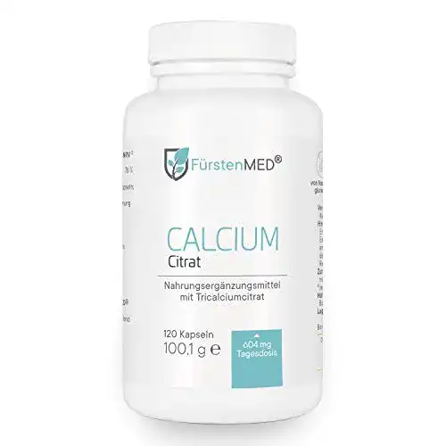 Die beste Calcium-Kapseln FürstenMED ® Calcium Citrat Kapseln, 120 Kaps. 2026 Test Bestseller Calcium-Kapseln FürstenMED ® Calcium Citrat Kapseln, 120 Kaps.