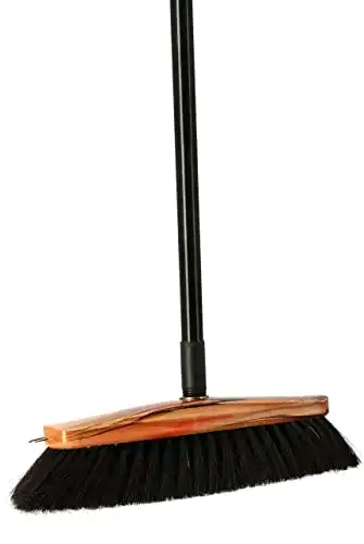 Besen Lantelme Rosshaar Zimmer Holz Rosshaarmischung 28cm