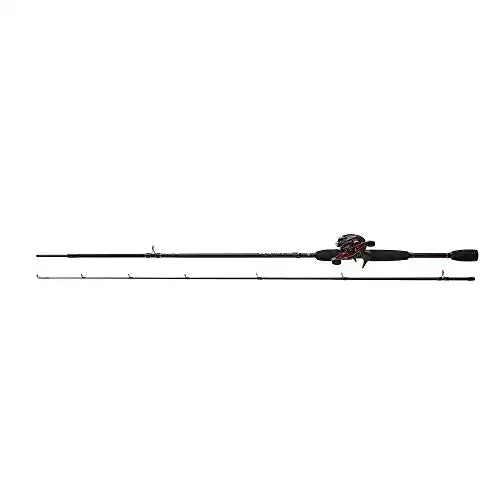 Baitcast-Rute ABU GARCIA Black Max Low Profile baitcast Ruten und Rollen Combo Set