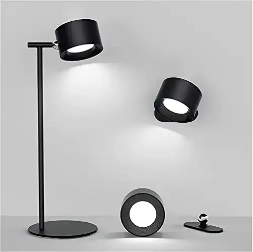 Akku-Lampe Feallive Schreibtischlampe LED Dimmbar