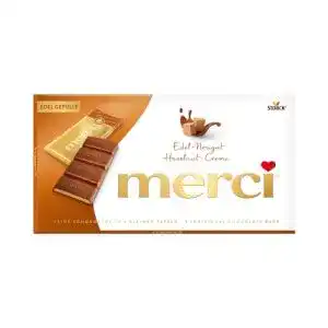 Merci-Schokolade merci Edel-Nougat, 112 g