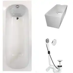 Badewanne Kaldewei Stahl KOMPLETT SET 170x75cm