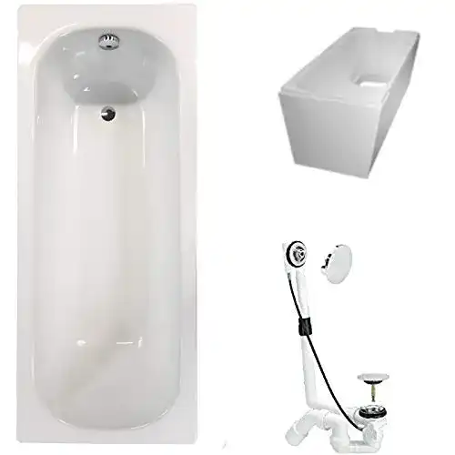 Badewanne Kaldewei Stahl KOMPLETT SET 170x75cm