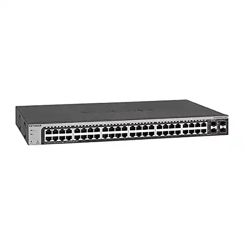 48-Port-Switch Netgear GS748T 48 Port Gigabit Ethernet LAN