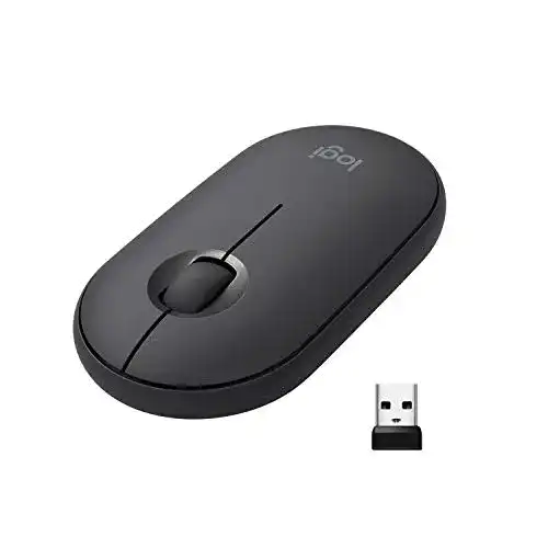 Bluetooth-Maus Logitech M350 Pebble Kabellose Maus, Bluetooth