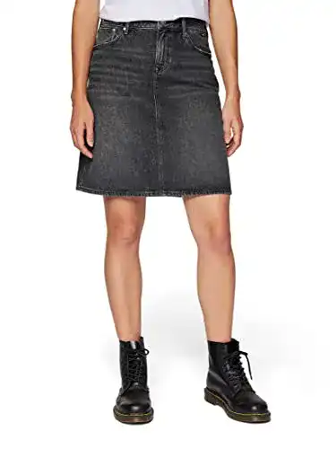 Jeansrock Mavi Damen Valerie Rock, mid Smoke Brushed Denim, L