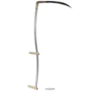 Sense Festnight Klapp Gras mit Schleifstein 140 cm Stahlklinge