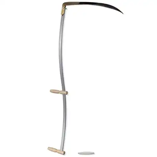 Sense Festnight Klapp Gras mit Schleifstein 140 cm Stahlklinge