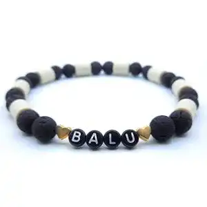 Keramik-Halsband Hund Hellis Handmade mit Namen