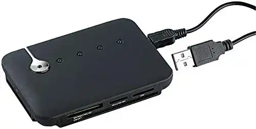 Sim-Kartenleser c-enter SIM Kartenleser: mit aktivem USB-2.0-Hub