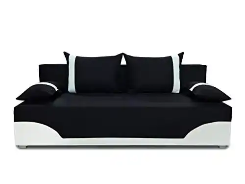 Schlafsofa Sofnet Bettsofa Sofa Dario, Klappsofa mit Bettkasten