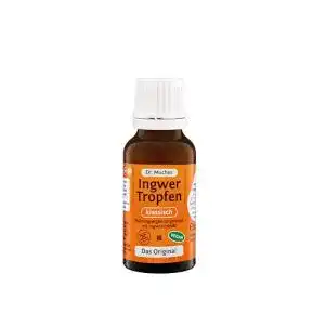 Ingwertropfen Dr. Muches Ingwer Tropfen, 20ml, vegan, bio