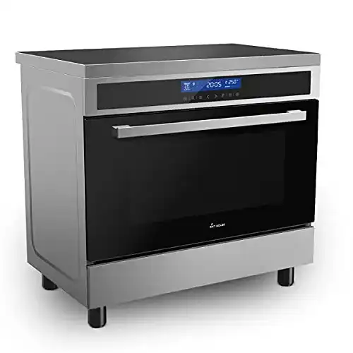 Induktions-Standherd KKT KOLBE, 90cm, 4 Zonen, Flexzone